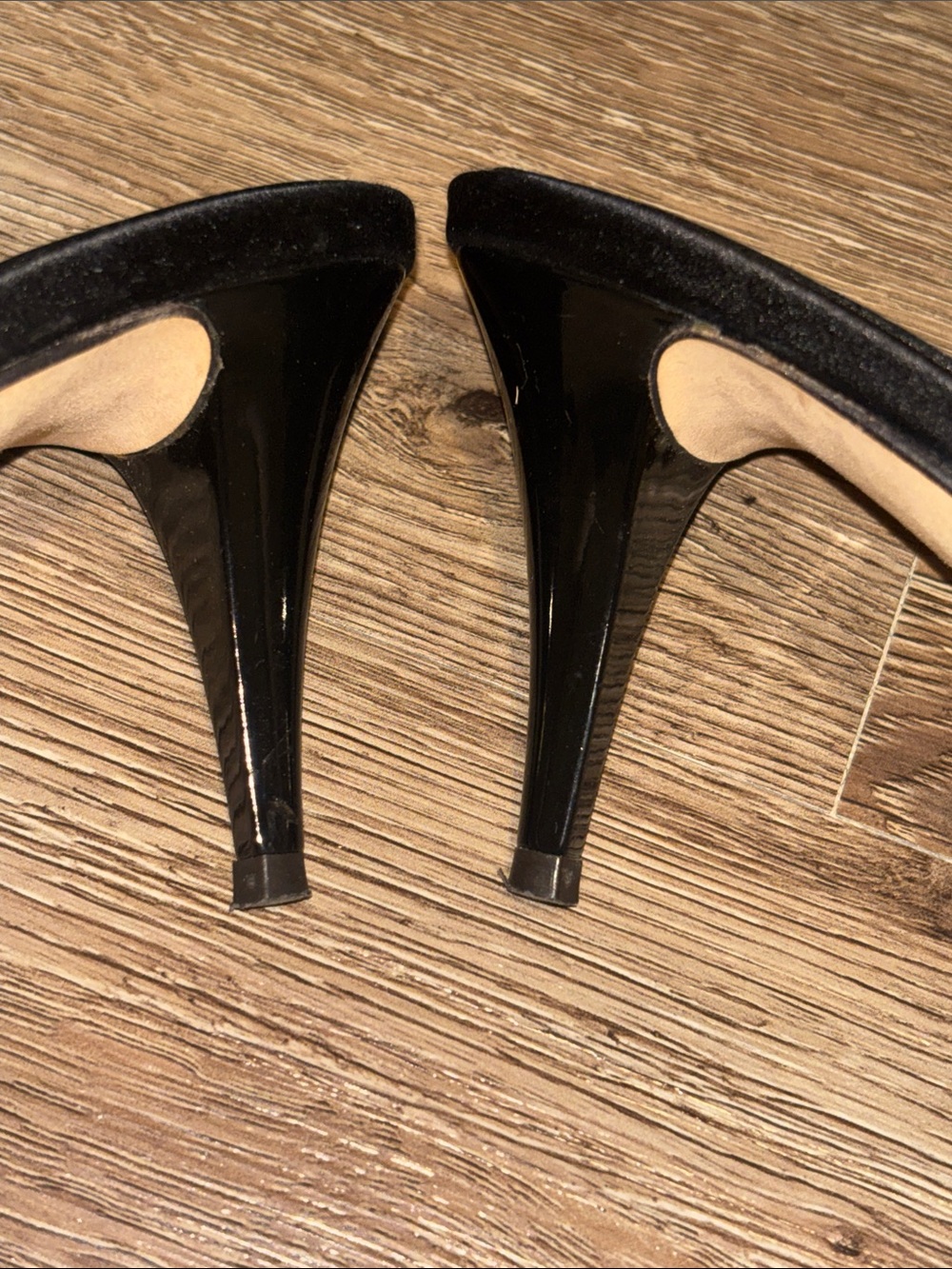 Giuseppe Zanotti Black Rhinestone Strappy Kitten Heel Slides - Picture 4 of 10
